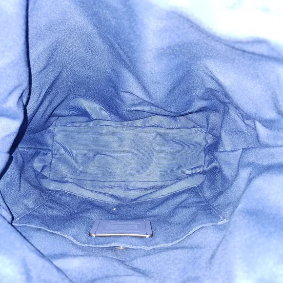 Coach Periwinkle ABBY Leather Shoulder Bag - Picture 11 of 15